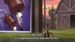 Кадр з фільму Лис та мисливський пес 2