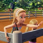 Кадр з фільму Барбі та її сестри в гонитві за цуценятами