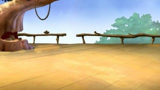 Кадр з фільму Том і Джеррі. Робін Гуд і Миша-сміхотунка