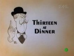 Кадр з фільму Агата Крісті. Тринадцятеро за столом