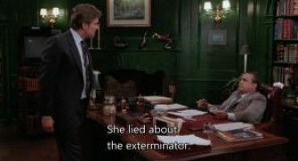 Кадр з фільму Війна подружжя Роуз