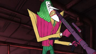 Кадр з фільму Різдво малого Бетмена