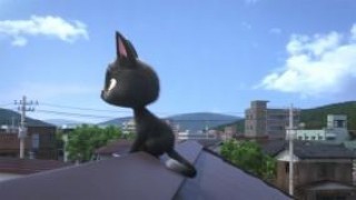 Кадр з фільму Чорний кіт Рудольф