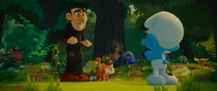 Кадр з фільму Смурфи