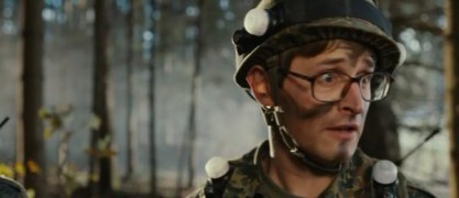 Кадр з фільму Військова академія