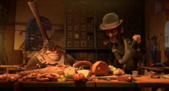 Кадр з фільму Дивовижний Моріс