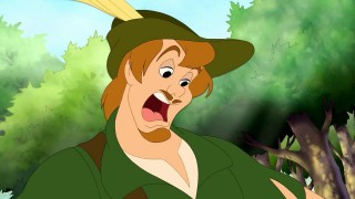 Кадр з фільму Том і Джеррі. Робін Гуд і Миша-сміхотунка