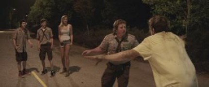 Кадр з фільму Скаути проти зомбі