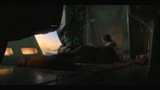 Кадр з фільму Криваво-червоне небо