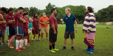 Кадр з фільму Наступний гол - переможний