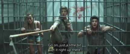 Кадр з фільму Скаути проти зомбі