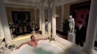 Кадр з фільму Пограбування по-англійському