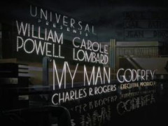 Кадр з фільму Мій слуга Годфрі