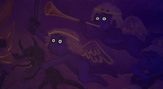 Кадр з фільму Чарівна пригода Да Вінчі