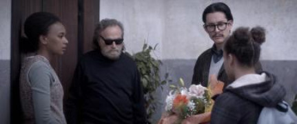 Кадр з фільму Людина, яка намалювала Бога