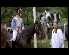 Кадр з фільму Червоне та чорне