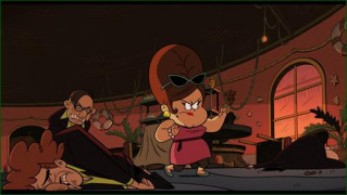 Кадр з фільму Не час шпигувати