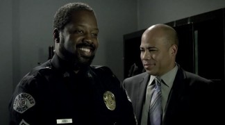 Кадр з фільму Андроїд-поліцейський