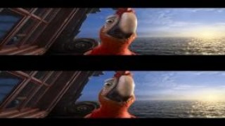 Кадр з фільму Робінзон Крузо: Дуже заселений острів