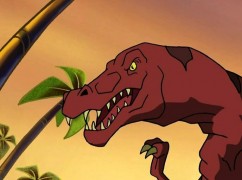 Кадр з фільму Острів динозаврів