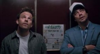 Кадр з фільму Десь