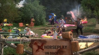 Кадр з фільму Загублений табір