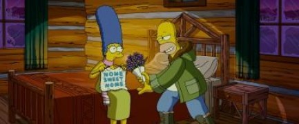 Кадр з фільму Сімпсони у кіно