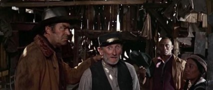 Кадр з фільму Одного разу на Дикому Заході