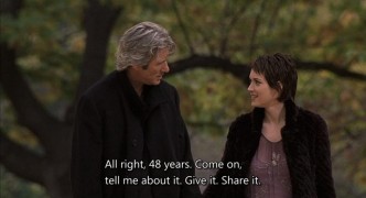 Кадр з фільму Осінь у Нью-Йорку