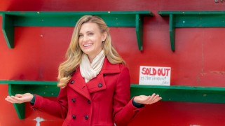 Кадр з фільму Кохання на Різдво