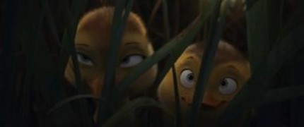 Кадр з фільму Татко гусак