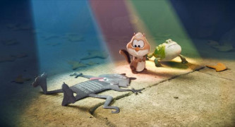 Кадр з фільму Ґарфілд у кіно