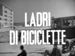 Кадр з фільму Викрадачі велосипедів