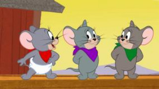 Кадр з фільму Том і Джеррі: Браві ковбої!