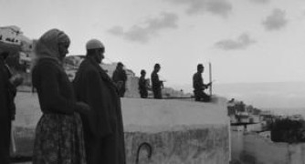 Кадр з фільму Битва за Алжир