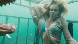 Кадр з фільму Щелепи в 3D