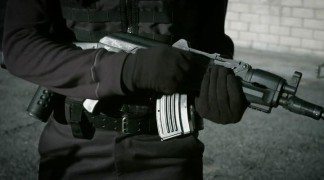 Кадр з фільму Андроїд-поліцейський