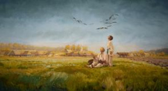 Кадр з фільму Кріпачка