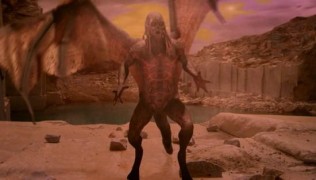 Кадр з фільму Прокляття фараона Тута