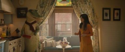 Кадр з фільму Мій домашній крокодил