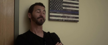 Кадр з фільму Помста сталкера