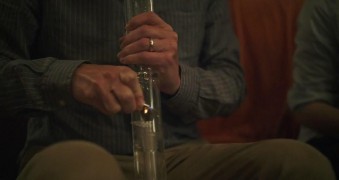 Кадр з фільму Ночівля