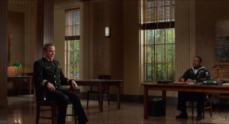 Кадр з фільму Військовий трибунал по справі про заколот на Кейні