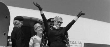 Кадр з фільму Солодке життя