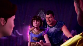 Кадр з фільму Барбі: Перлинна Принцеса