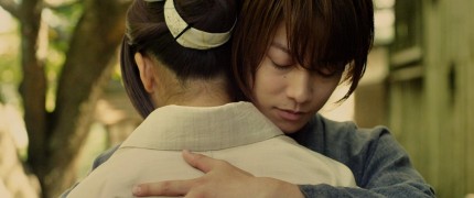 Кадр з фільму Мандрівний Кеншін: Кіото у вогні