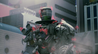 Кадр з фільму Загін супергероїв