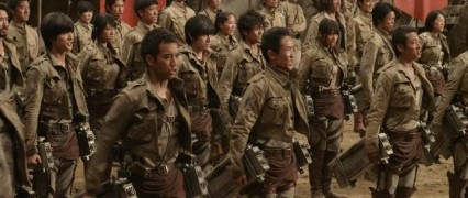 Кадр з фільму Атака титанів. Фільм перший: Жорстокий світ