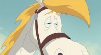 Кадр з фільму Мандрівка на захід: Нові пригоди Лакі Люка