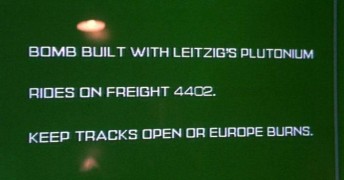 Кадр з фільму Потяг смерті